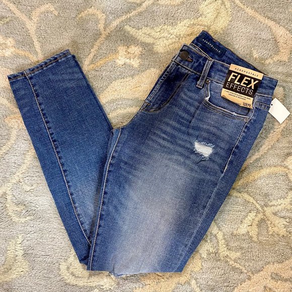NWT Aeropostale Flex Effects Super Skinny Jean - Picture 5 of 7